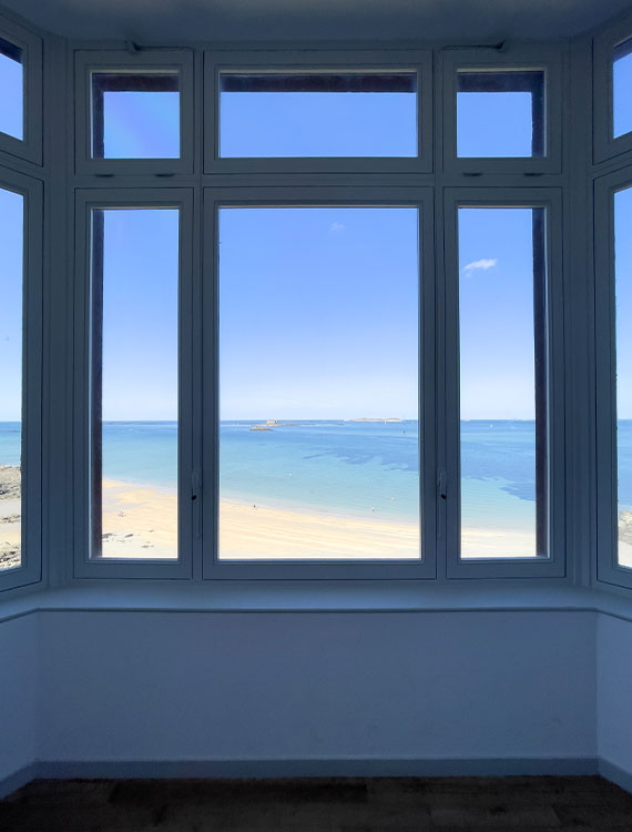 Vue mer Villa des Roches Brunes Dinard